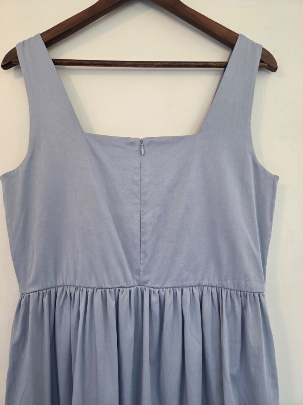 NWT Smash & Tess Maise midi dress M tiered sky blue sleeveless cottage core - Picture 7 of 11